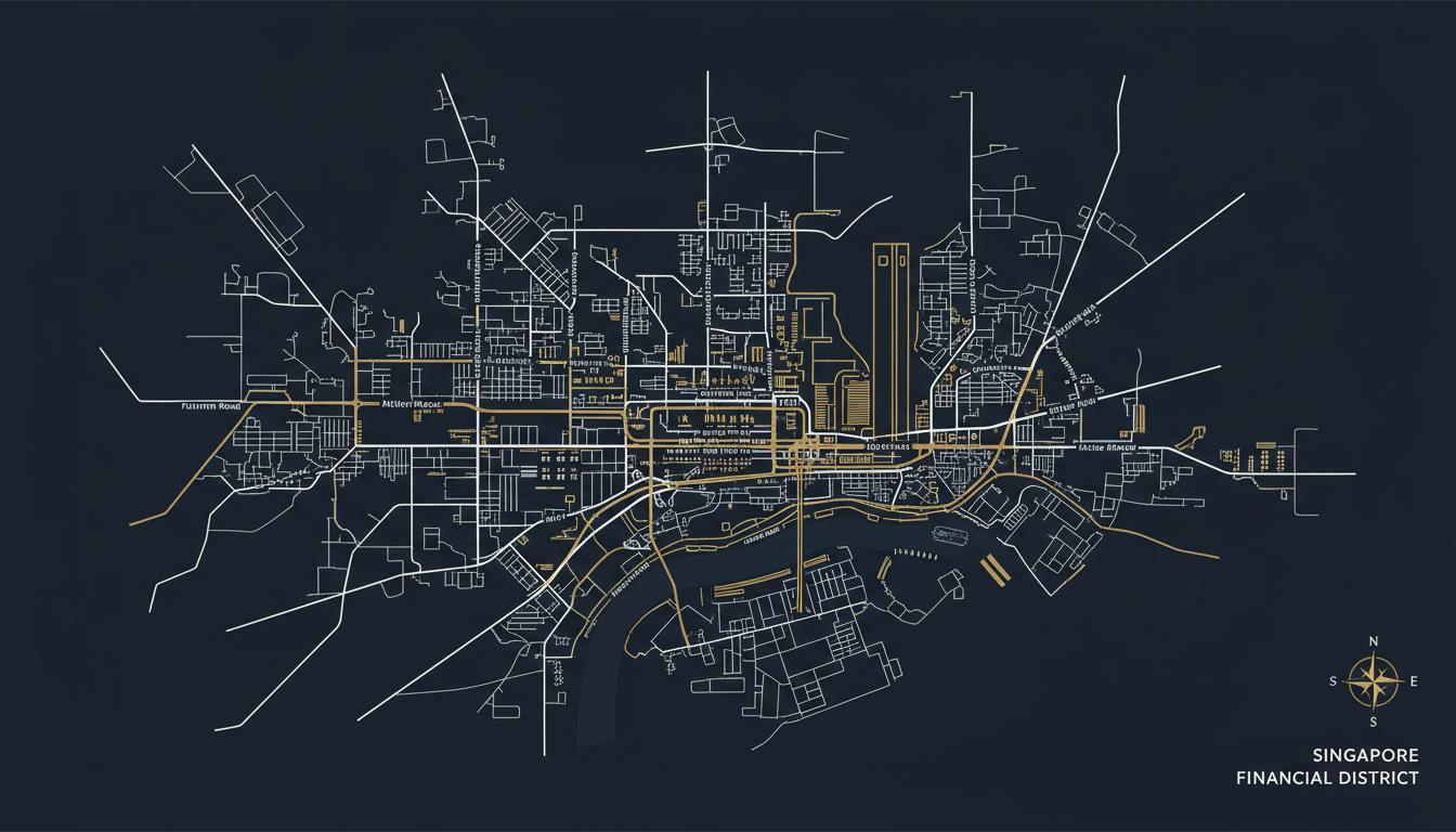 Singapore office map